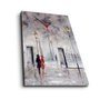 Wallity YYCS-1 Reloj de Pared Decorativo de Lienzo Multicolor
